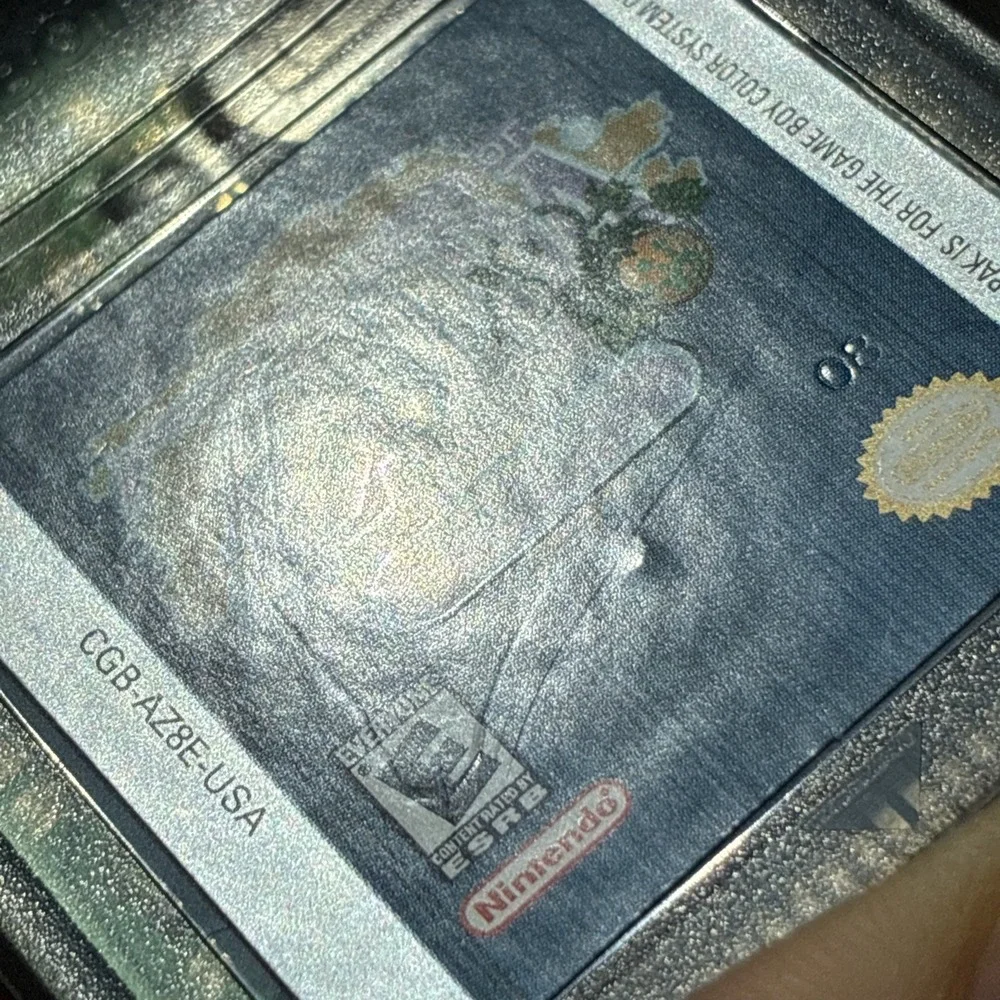 The Legend Of Zelda Oracle Of Ages (GameBoy Color) Authentic Excellent !!! Saves